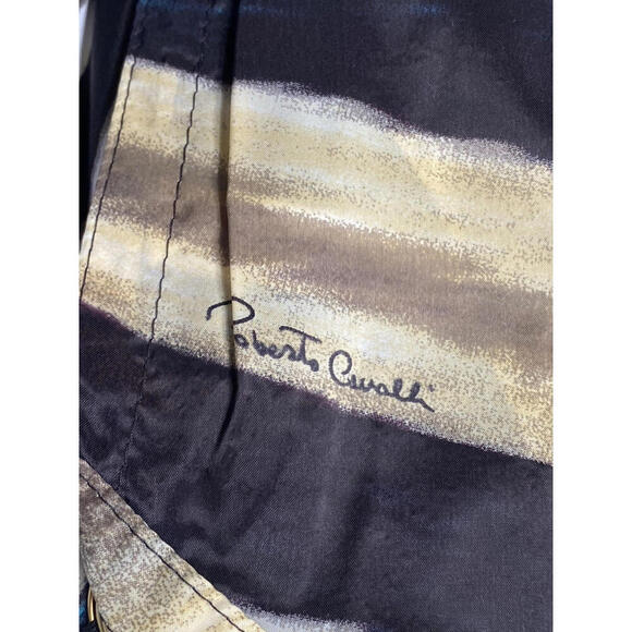 Roberto Cavalli Belted Trench Rain Coat Animal Print Size IT-38 US-2/4 Small - Picture 13 of 14